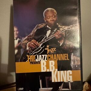 The Jazz Channel Presents B.B. King DVD - Black & Gold Cover